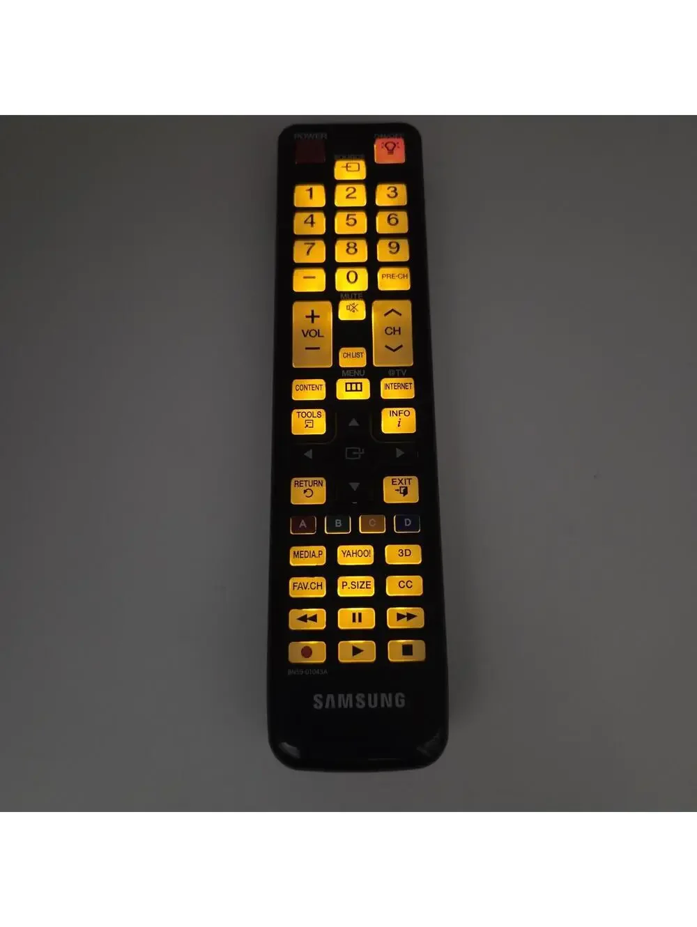 OEM Samsung BN59-01043A Remote PN63C7000 LN46C750 LN55C750 LN46C750R2F PN50C7000